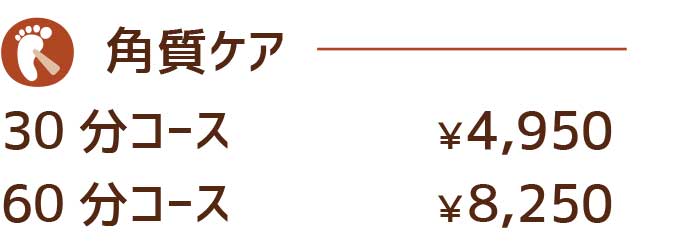タイ式マッサージ料金
